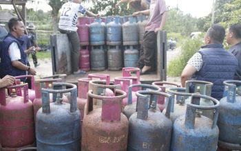 Polisi Bongkar Pengoplosan LPG Subsidi di Bangka Tengah