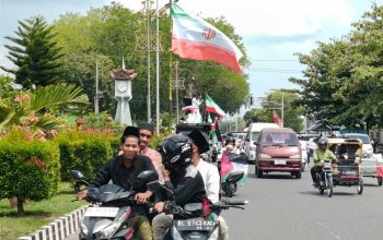 Solidaritas Palestina-Iran Menggema dari Lhokseumawe