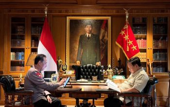 Prabowo Panggil Kapolri Bahas Keamanan dan Program Strategis