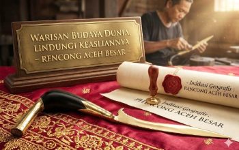 Rencong Resmi Jadi Kekayaan Intelektual Komunal Aceh Besar