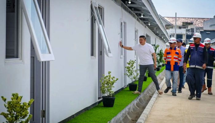 Pemerintah Percepat Pembangunan Hunian Warga Bantaran Rel Pasar Senen