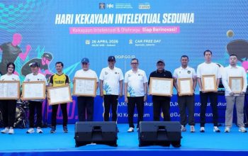 DJKI Serahkan 9 Sertifikat di Hari KI 2026