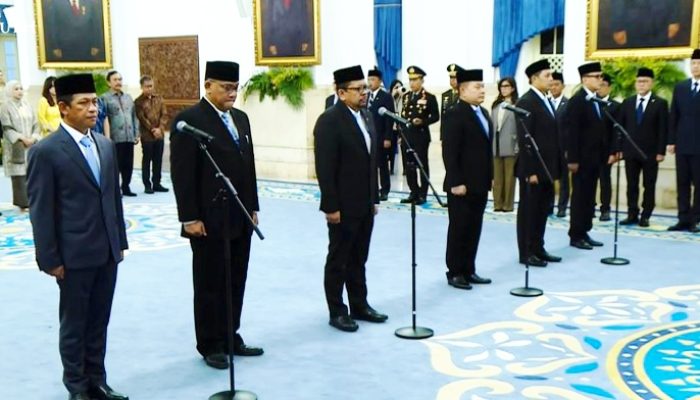 Presiden Prabowo Lakukan Reshuffle Kabinet, Enam Pejabat Baru Dilantik