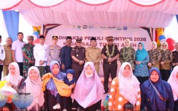 Kajati Aceh Luncurkan Program Adhyaksa Peduli Stunting di Pidie Jaya