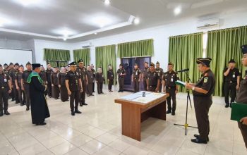 Fauzi Resmi Jabat Kasi Intel Kejari Lhokseumawe