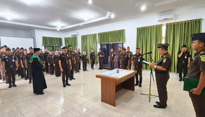 Fauzi Resmi Jabat Kasi Intel Kejari Lhokseumawe