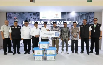 Aceh Salurkan Infak Rp1 Miliar untuk Palestina