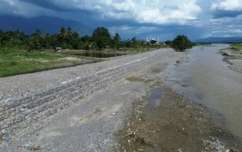 BWS Sumatera I Tuntaskan Perkuatan Tebing Sungai Pascabanjir Aceh Tenggara