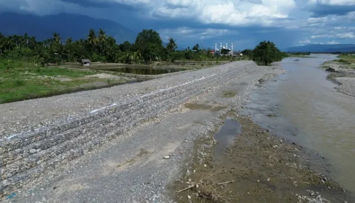 BWS Sumatera I Tuntaskan Penguatan Tebing Sungai Pascabanjir Aceh Tenggara