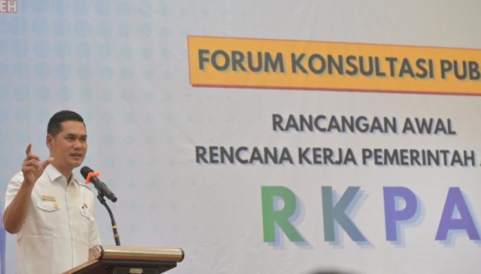 Sekda Aceh Buka Forum RKPA 2027 Bahas Prioritas Pembangunan
