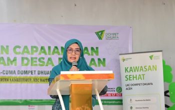 Aceh Besar Resmikan Kawasan Sehat, Apresiasi Dompet Dhuafa