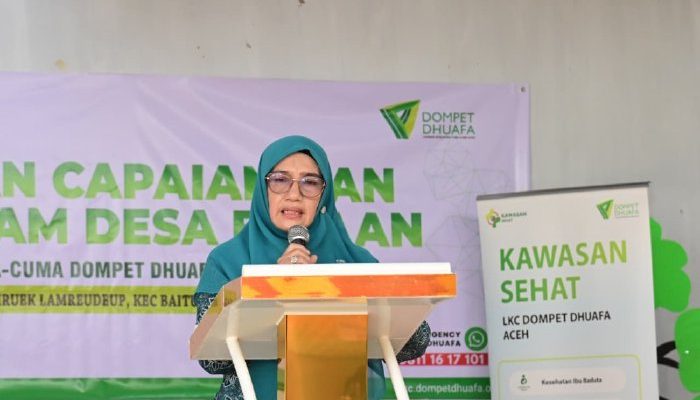 Aceh Besar Resmikan Kawasan Sehat, Apresiasi Dompet Dhuafa