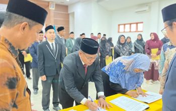 UIN Lhokseumawe Lantik Puluhan Pejabat, Perkuat Kinerja dan Transformasi