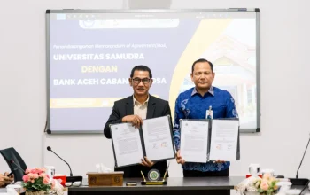 Unsam dan Bank Aceh Syariah Perkuat Kerja Sama, Fokus Kewirausahaan Mahasiswa