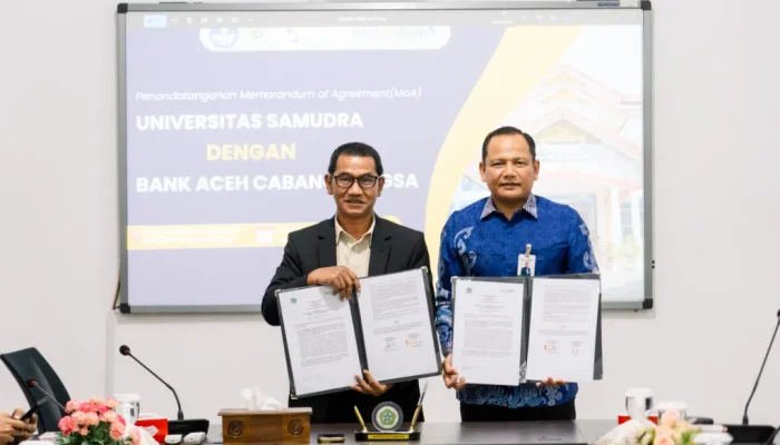 Unsam dan Bank Aceh Syariah Perkuat Kerja Sama, Fokus Kewirausahaan Mahasiswa