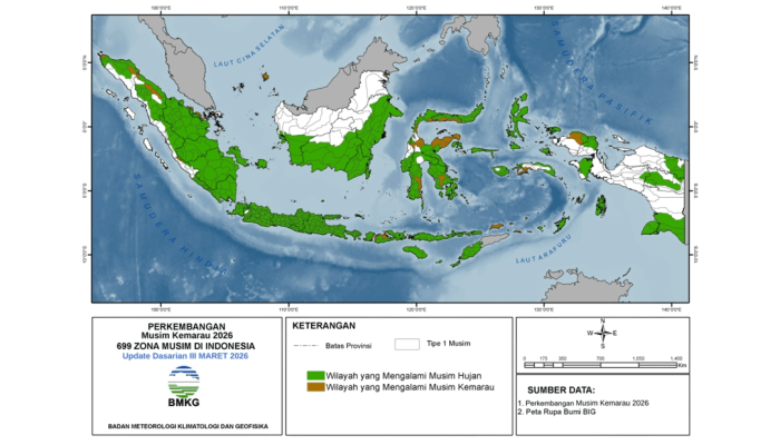 BMKG: El Niño Berpotensi Picu Kemarau Lebih Ekstrem