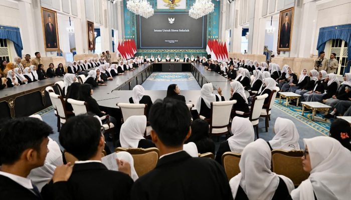 Istana Presiden Jadi Ruang Belajar bagi Pelajar