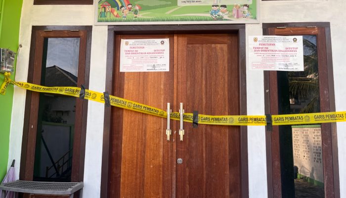 Pemko Banda Aceh Segel Permanen BabyPreneur Usai Kasus Kekerasan Anak