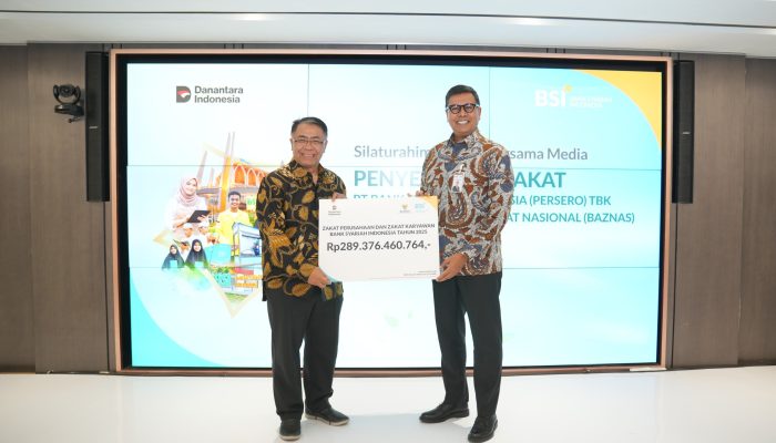 BSI Salurkan Rp289 Miliar Zakat, Terbesar Nasional