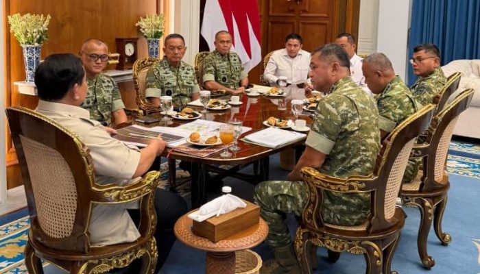 KSAD ke Prabowo: 300 Jembatan dan 300 Sekolah Tuntas Dibangun