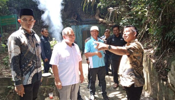 Bupati Aceh Besar Tinjau Intake Bersejarah Glee Taron