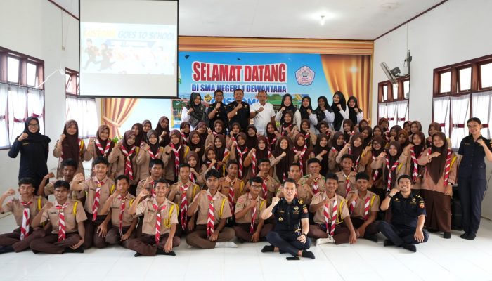 Bea Cukai Lhokseumawe Edukasi Siswa SMA Negeri 1 Dewantara