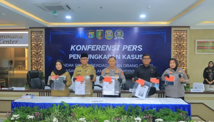 Polda Lampung Bongkar TPPO Anak Berkedok Terapis Spa