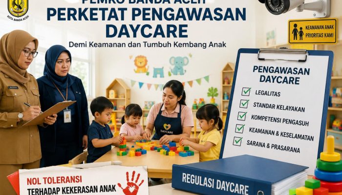 Pemko Banda Aceh Perketat Pengawasan Daycare