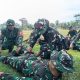Prajurit Yonif 111/KB Asah Kemampuan Selamatkan Korban Tempur
