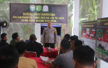 TMMD Aceh Timur Gencarkan Sosialisasi Bahaya Narkoba Warga