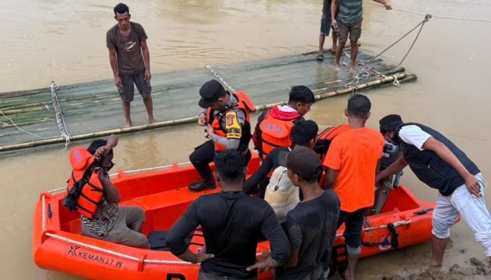 Warga Tenggelam di Sungai Kuala Tadu, Pencarian Masih Berlangsung