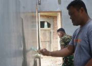 TMMD Aceh Timur Ubah Rumah Reyot Ibu Rugaiyah Jadi Permanen