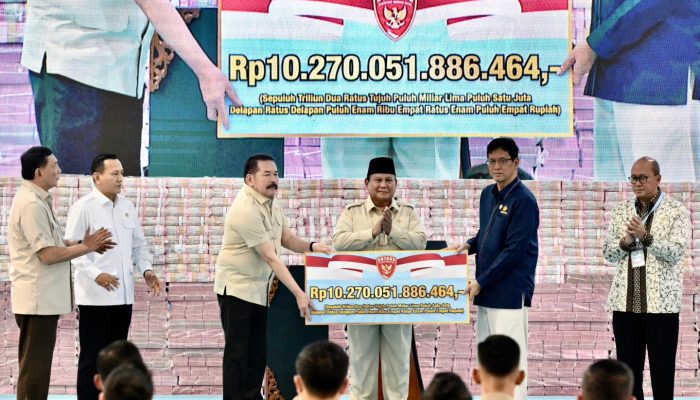 Prabowo Saksikan Penyelamatan Aset Negara Rp10,2 Triliun