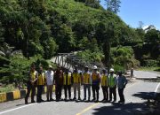 Jalan Enang-Enang Masih Berisiko Tinggi, Warga Diminta Gunakan Jalur Alternatif