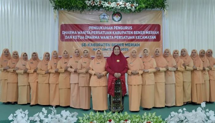 Pengurus DWP Bener Meriah Resmi Dikukuhkan