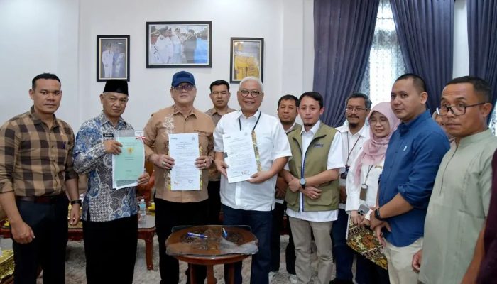 Bupati Bener Meriah Gandeng Bulog Bangun Gudang Pangan Strategis