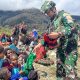 TNI Gelar Bakti Sosial di Puncak Jaya