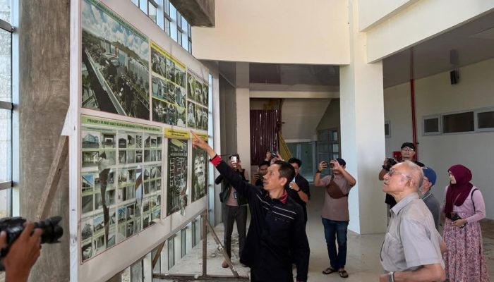 Wali Nanggroe Tinjau Progres Pembangunan RS Regional Meulaboh