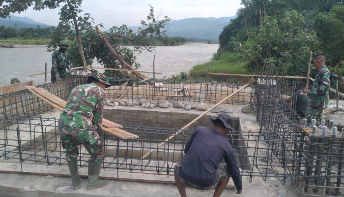 Progres Jembatan Gantung di Badar Aceh Tenggara Capai 17 Persen