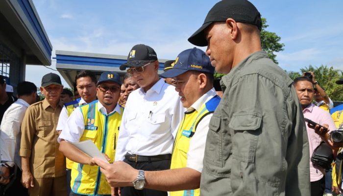 Menteri PU Tinjau Progres Bendungan Krueng Pase di Aceh Utara