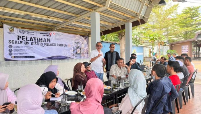 Puluhan Pelaku Usaha Ikuti Pelatihan Bisnis Parfum Banda Aceh