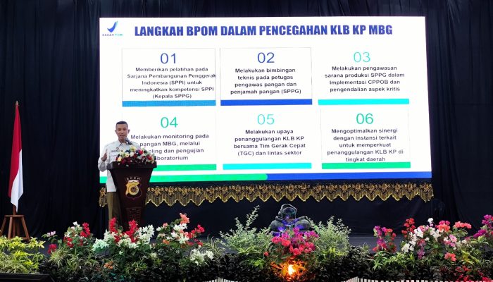 BPOM dan Polda Aceh Perkuat Pengawasan Program MBG