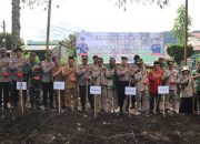 Polres Bener Meriah Tanam Jagung Dukung Swasembada Pangan