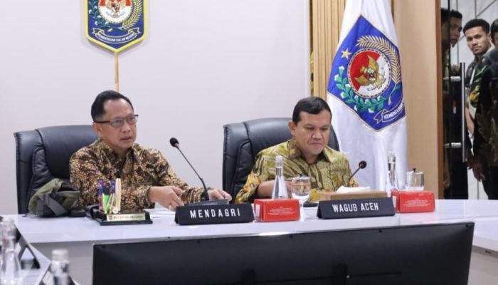 Wagub Aceh Perkuat Koordinasi Pemulihan Pascabencana dengan Pemerintah Pusat