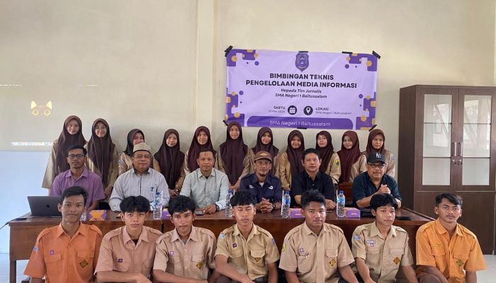 SMAN 1 Baitussalam Gandeng PWI dan IJTI Aceh Latih Tim Jurnalis Sekolah