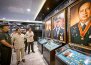 Prabowo Resmikan Renovasi Museum dan Perpustakaan Seskoad