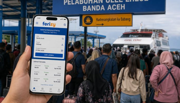 Tiket Online Permudah Penyeberangan Wisatawan ke Sabang