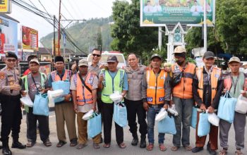 May Day 2026, Polres Aceh Tengah Gelar Bakti Sosial Humanis