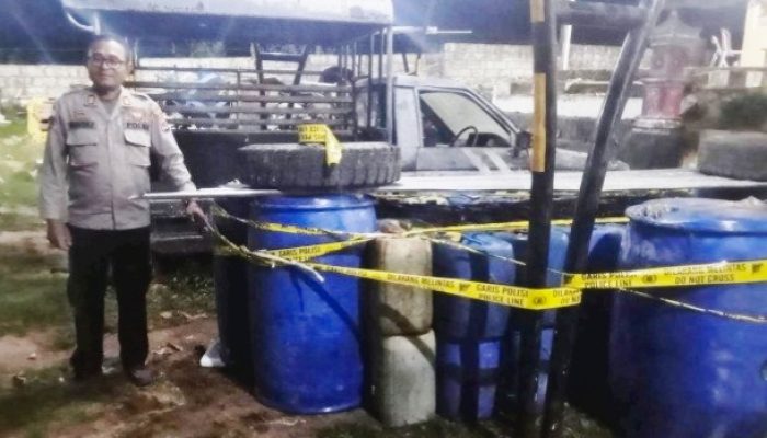 Polisi Bongkar Penimbunan Solar Subsidi di Rote Ndao