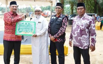 Pembangunan Masjid Agung Aceh Tamiang Kembali Dimulai